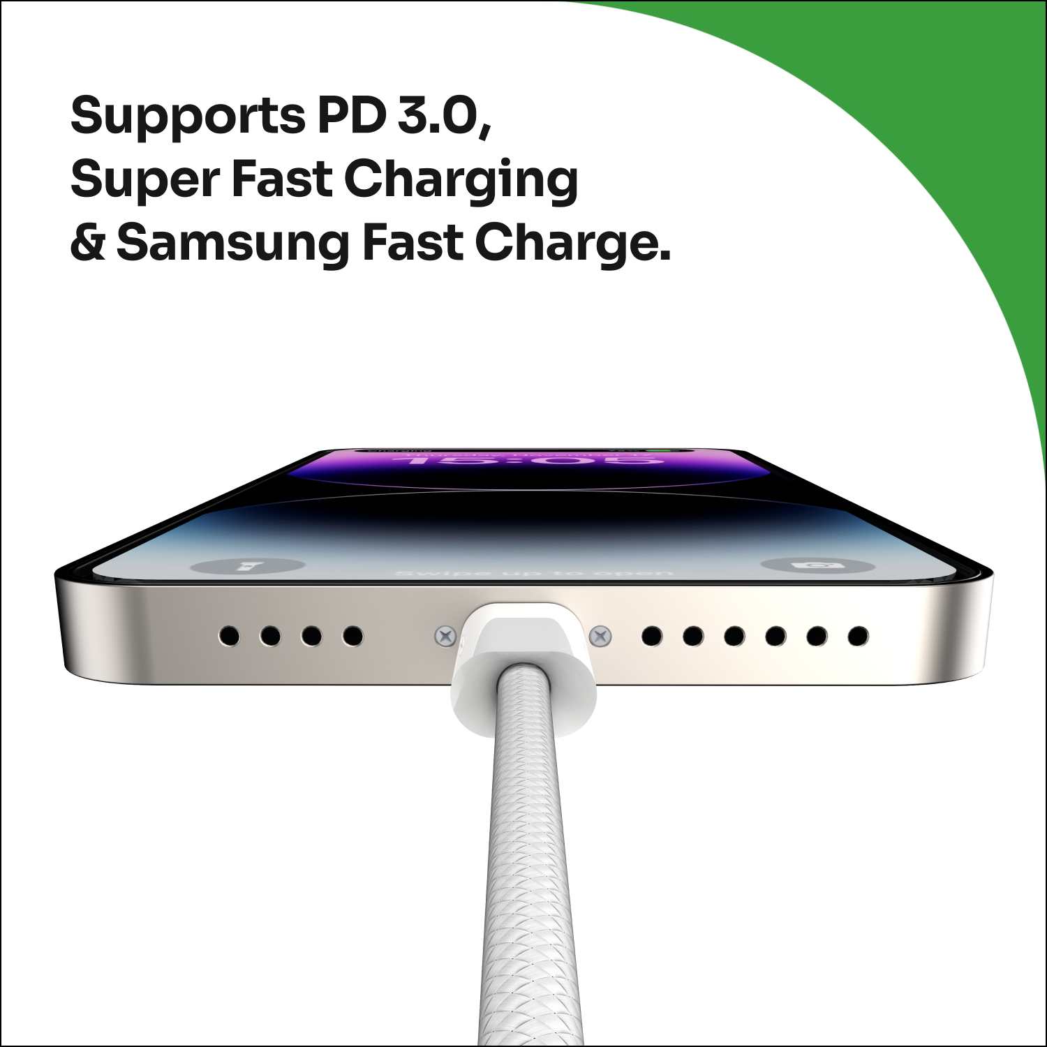 GIBGI FastPower USB A to USB C 60W Fast Charging Cable