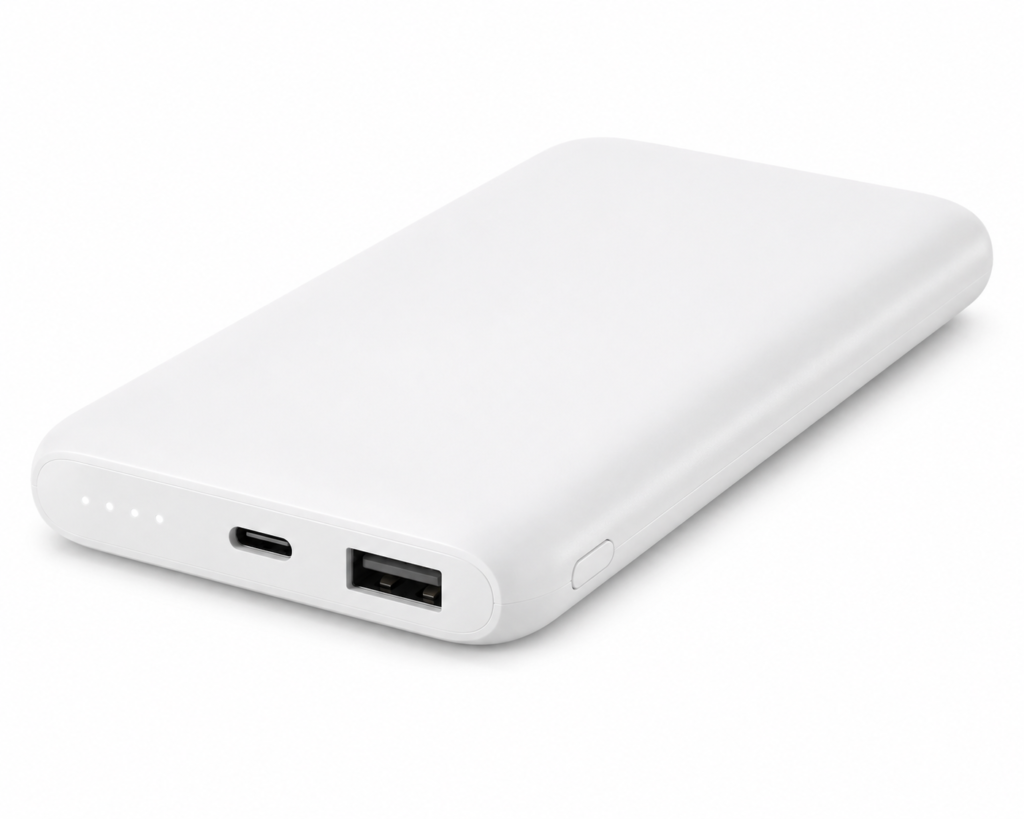 GIBGI FastPower 10000mAh Power Bank (White)