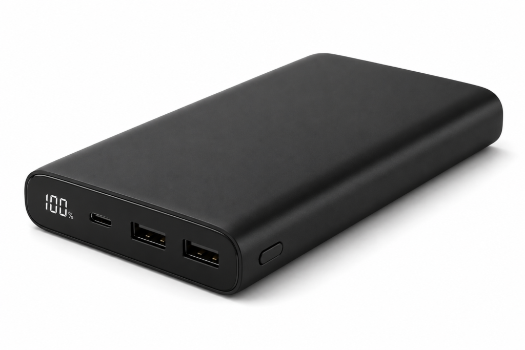 GIBGI FastPower 20000mAh Power Bank (Black)